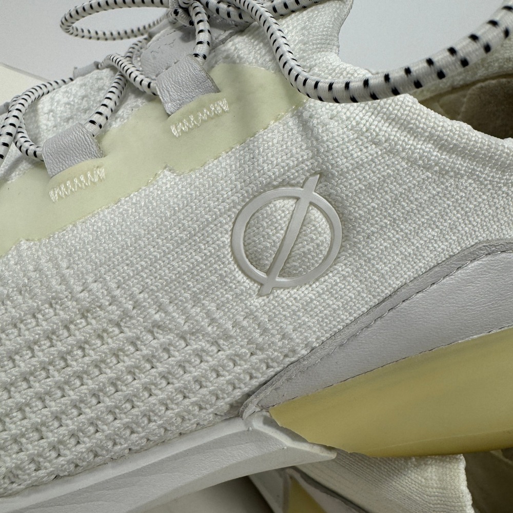Cole Haan ZerøGrand Men Sneakers White Knit Cushioned Sole Size 9 - Picture 2 of 11